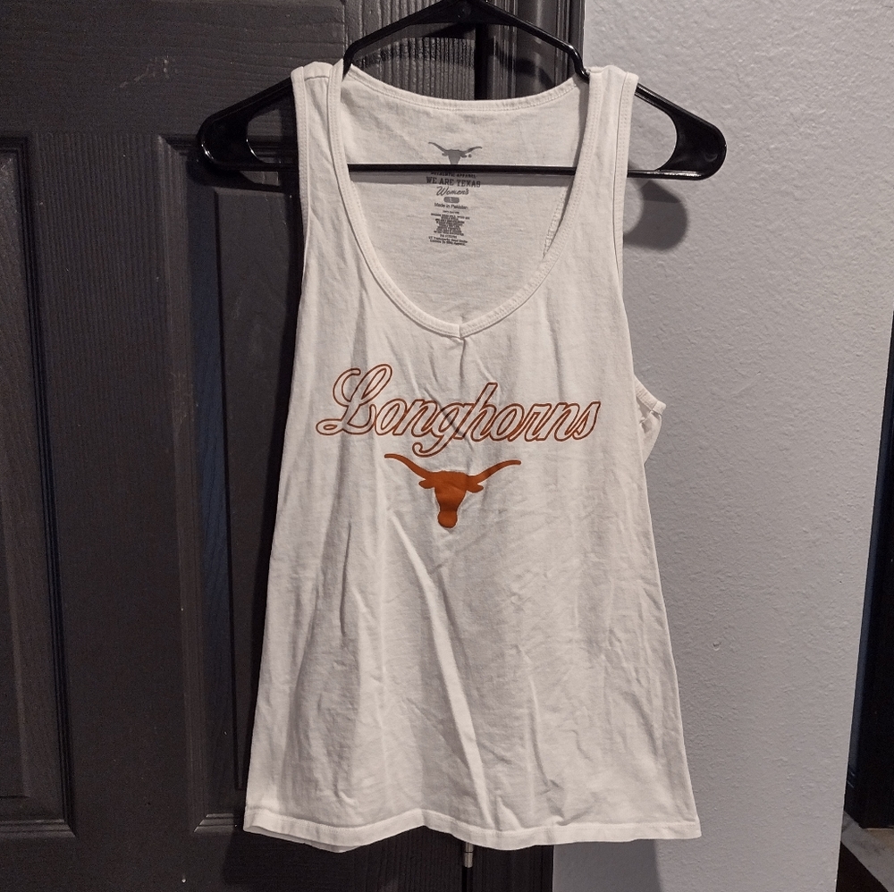 Vintage Like New Longhorns Tank Top